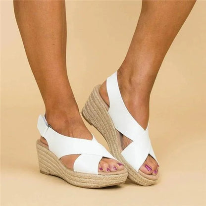 ComfortFlex Wedge Shoes for Women | Adaptive Straps & Supportive Footbed