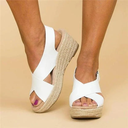 ComfortFlex Wedge Shoes for Women | Adaptive Straps & Supportive Footbed