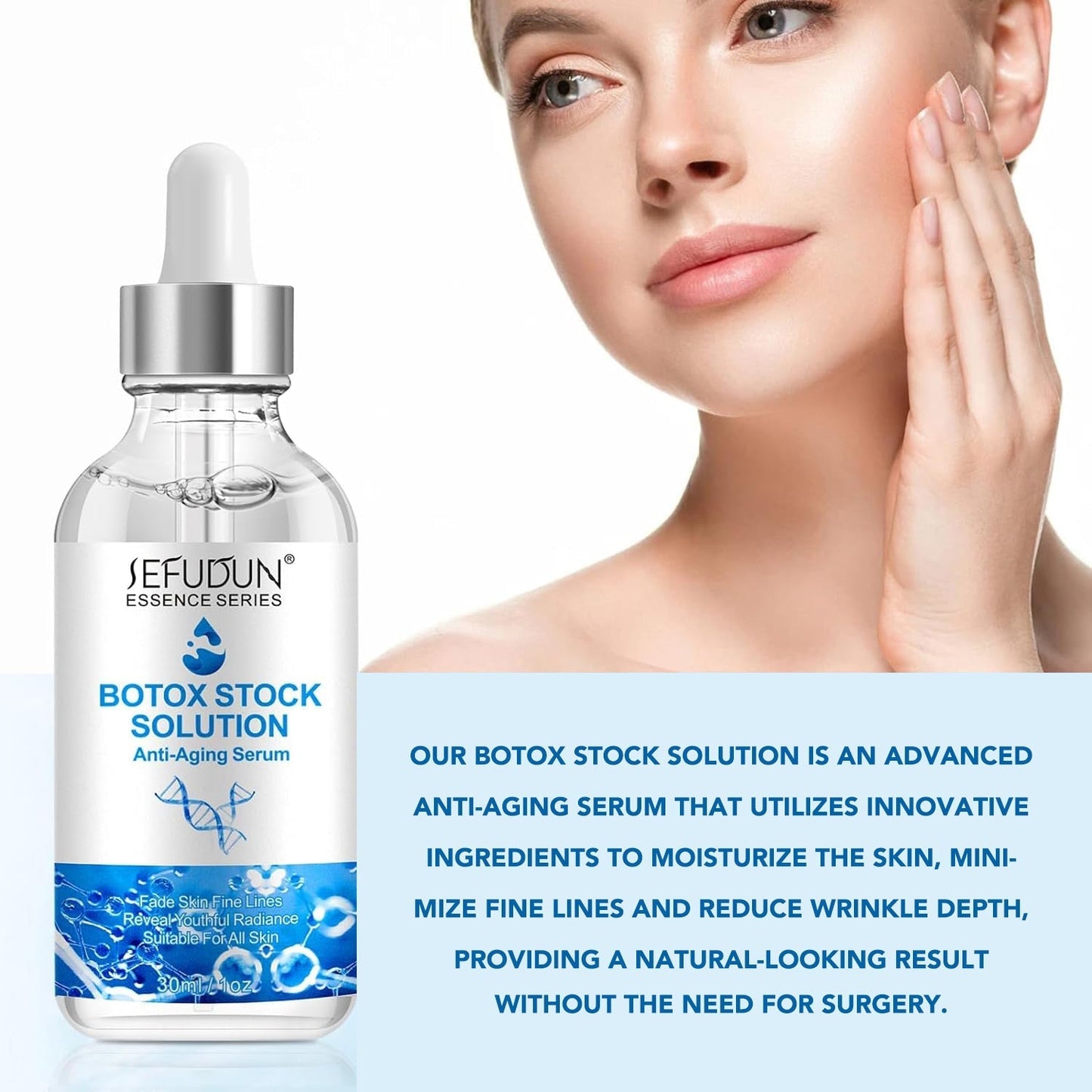 RadiantSkin Serum | Instant Wrinkle Vanisher in a Bottle!