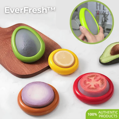FreshKeeper 4-Piece Food Storage Set for Fruits & Veggies