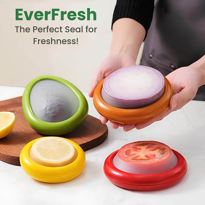 FreshKeeper 4-Piece Food Storage Set for Fruits & Veggies