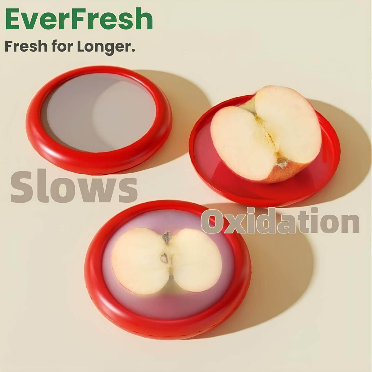 FreshKeeper 4-Piece Food Storage Set for Fruits & Veggies