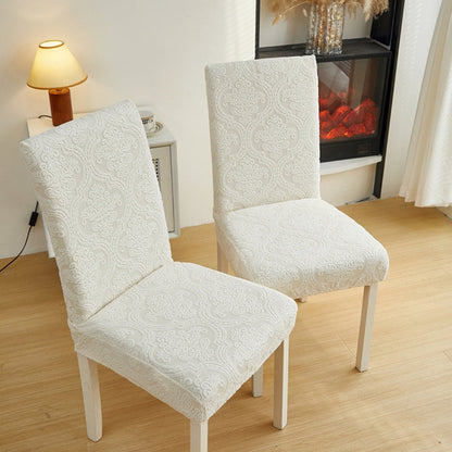 Sophisticated Jacquard Chair Cover for Elegant Spaces