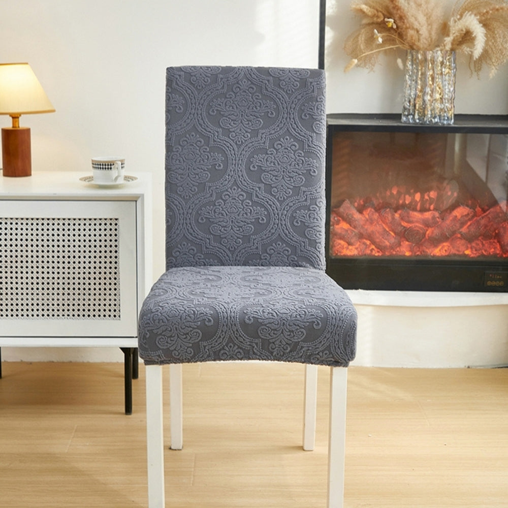 Sophisticated Jacquard Chair Cover for Elegant Spaces