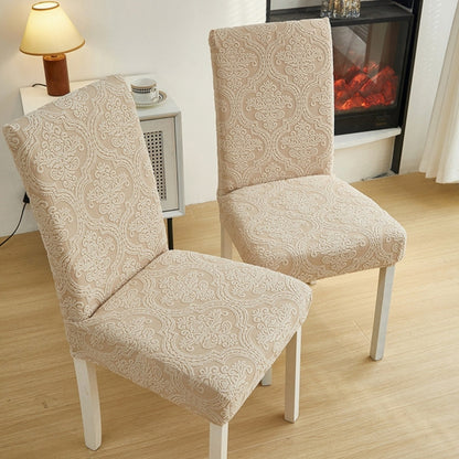 Sophisticated Jacquard Chair Cover for Elegant Spaces