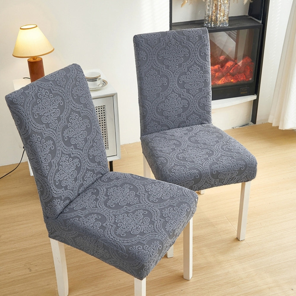 Sophisticated Jacquard Chair Cover for Elegant Spaces