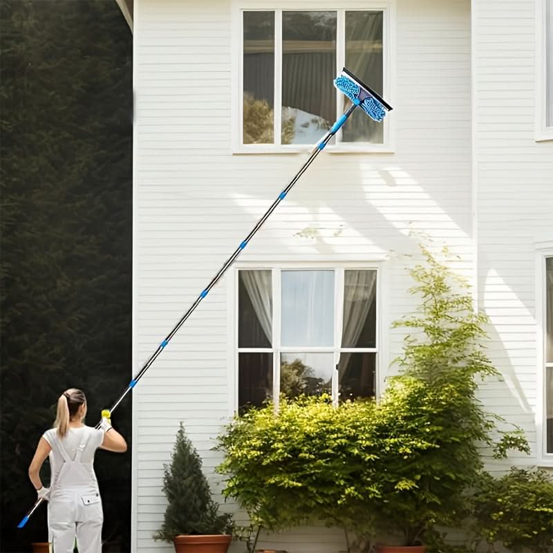 Extendable Streak-Free Window Cleaning Kit