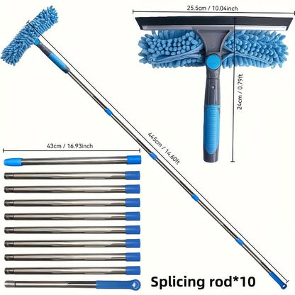 Extendable Streak-Free Window Cleaning Kit