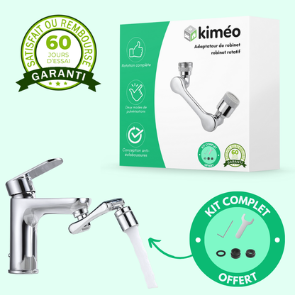Smart Tap Extender with Water-Saving Features