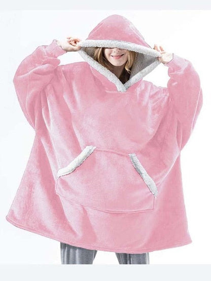 XXL Hoodie in Warm Sherpa Fleece for Maximum Comfort