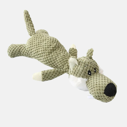 Durable Denim Dog Chew Toy – PowerPlay Design for Active Play