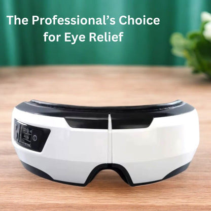 Portable Eye Massager - Bluetooth Music, Soothing Heat & Vibration