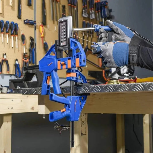 Dual Grip Corner Clamps | One-Hand Operation | Reliable Hold