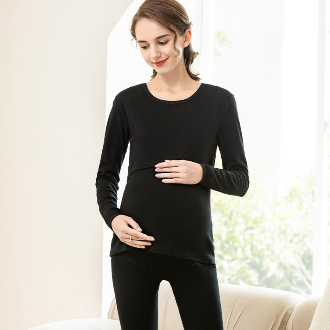 Comfortable Maternity Pajama Set for Women