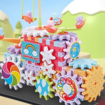 Rotating Montessori Building Block Toy