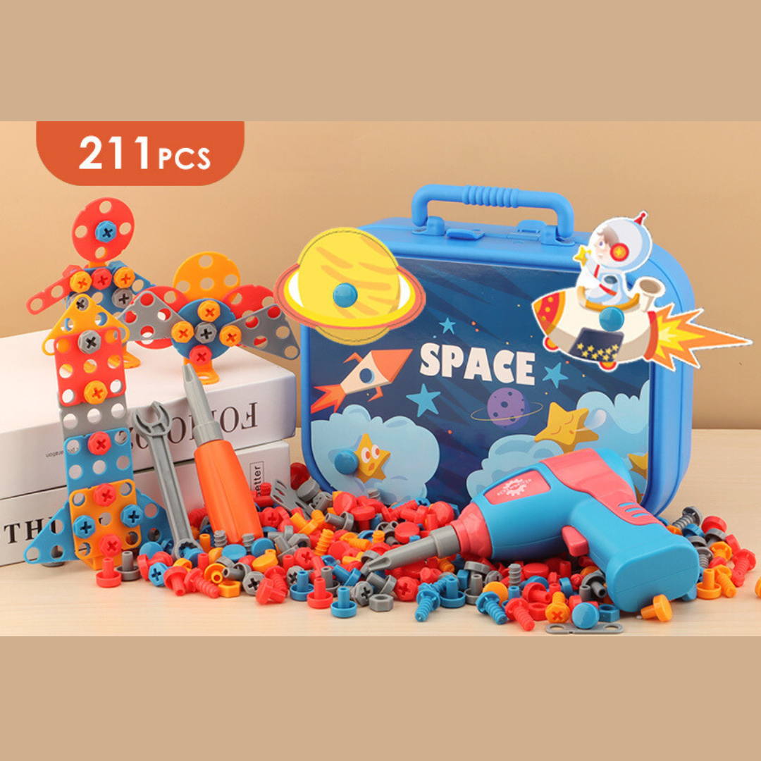 3D Tool Set for Kids Inspired by Montessori Method
