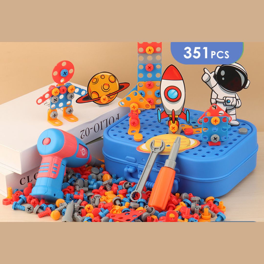 3D Tool Set for Kids Inspired by Montessori Method