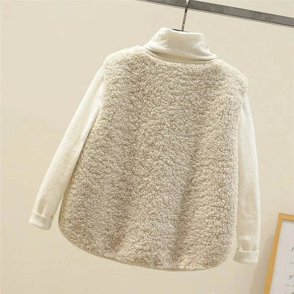 Sleeveless Button Vest for Women | Perfect for Layering in Fall and Winter