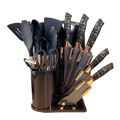 Kitchen Tool Set with 19 Essential Utensils