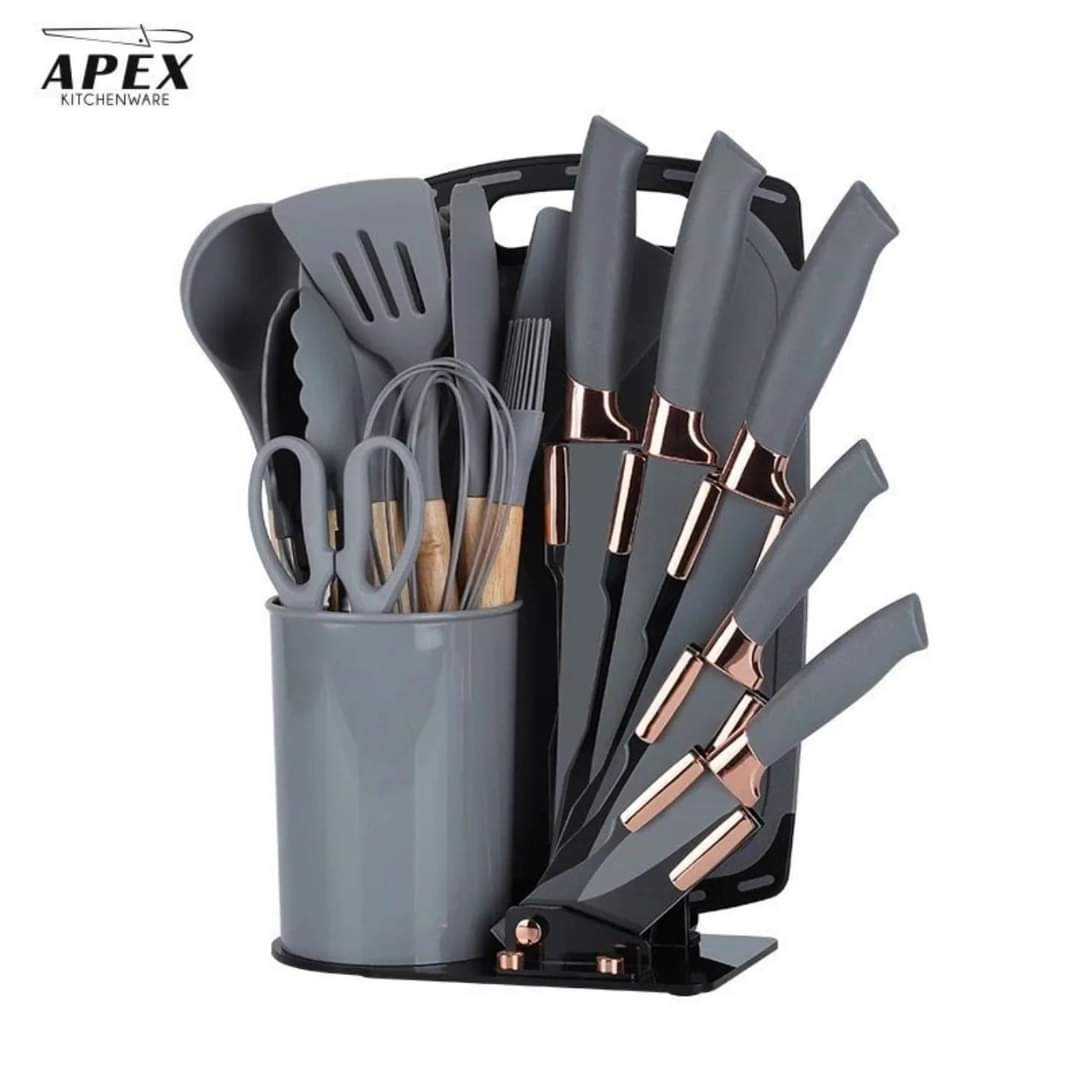 Kitchen Tool Set with 19 Essential Utensils
