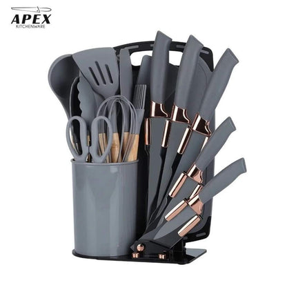 Kitchen Tool Set with 19 Essential Utensils