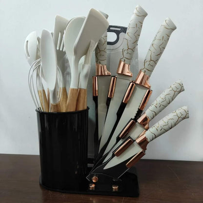 Kitchen Tool Set with 19 Essential Utensils