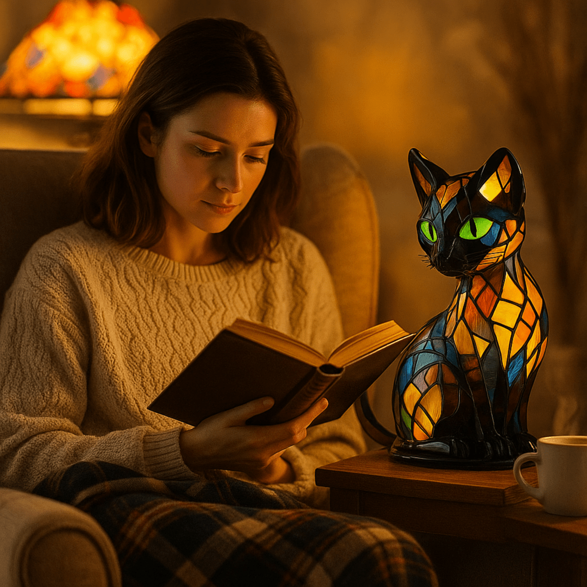 Cat Night Light - LED with Soft Glow and Fun Design