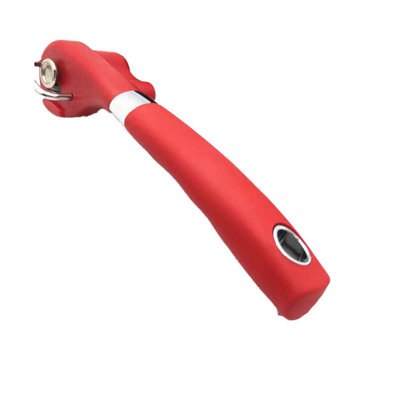 Easy Grip Manual Can Opener for Safe Cutting