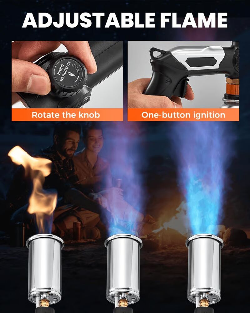 Powerful Propane Torch for Versatile Cooking & DIY Tasks