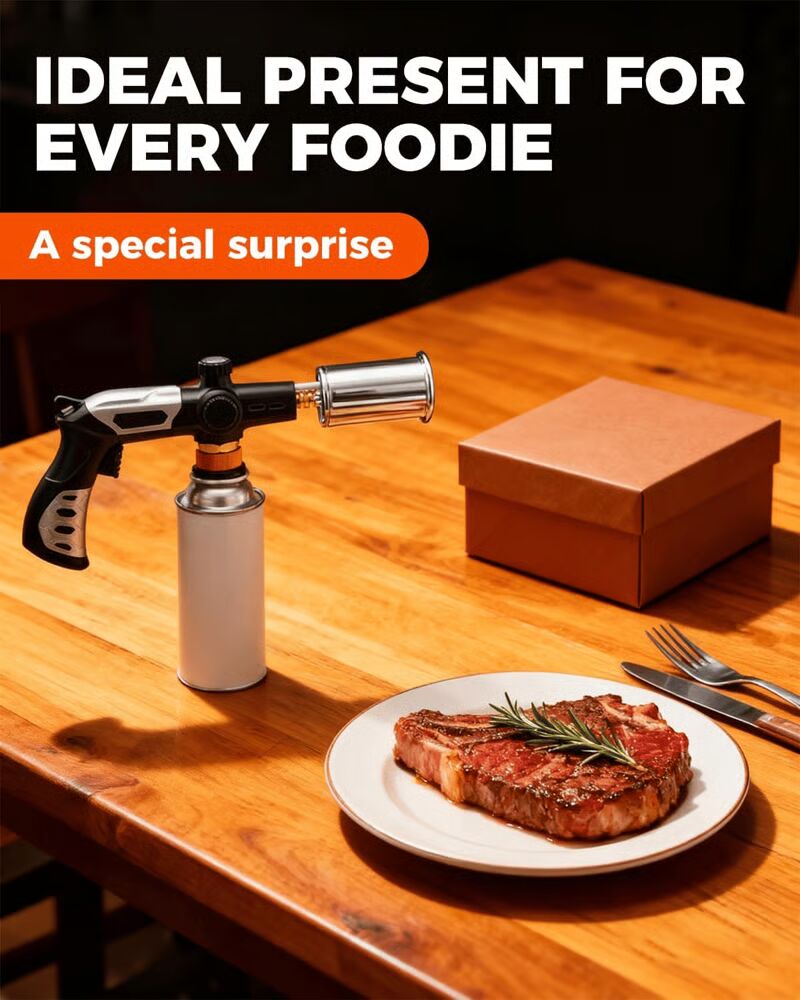 Powerful Propane Torch for Versatile Cooking & DIY Tasks