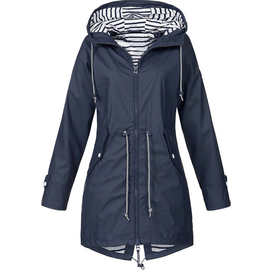 Chic All-Season Raincoat for Effortless Style