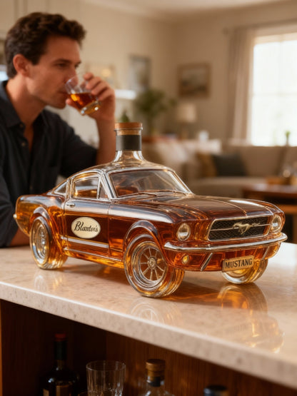 Mustang Shaped Whiskey Decanter – BowLift Design
