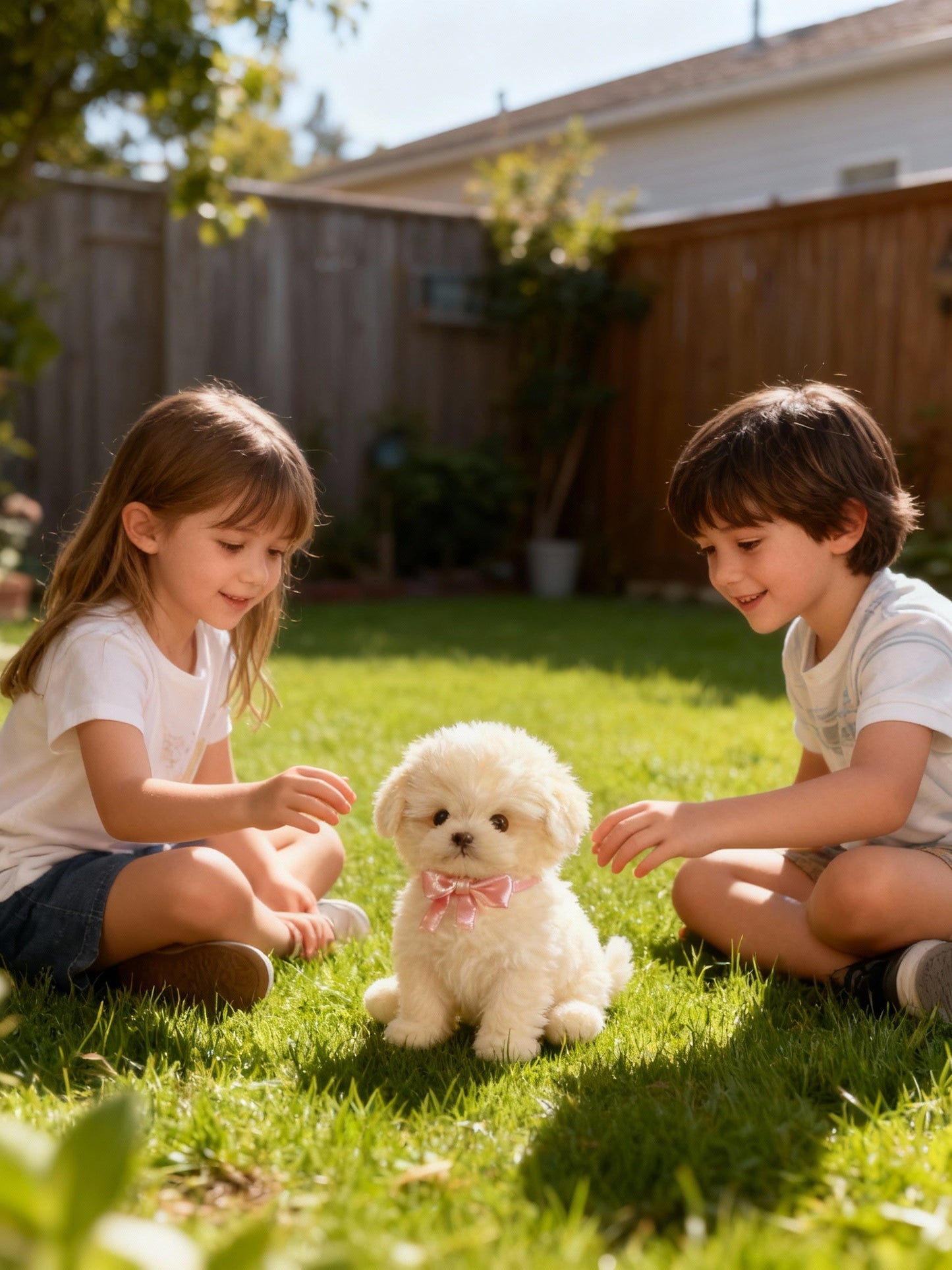 Charming Interactive Plush Puppy for Endless Fun