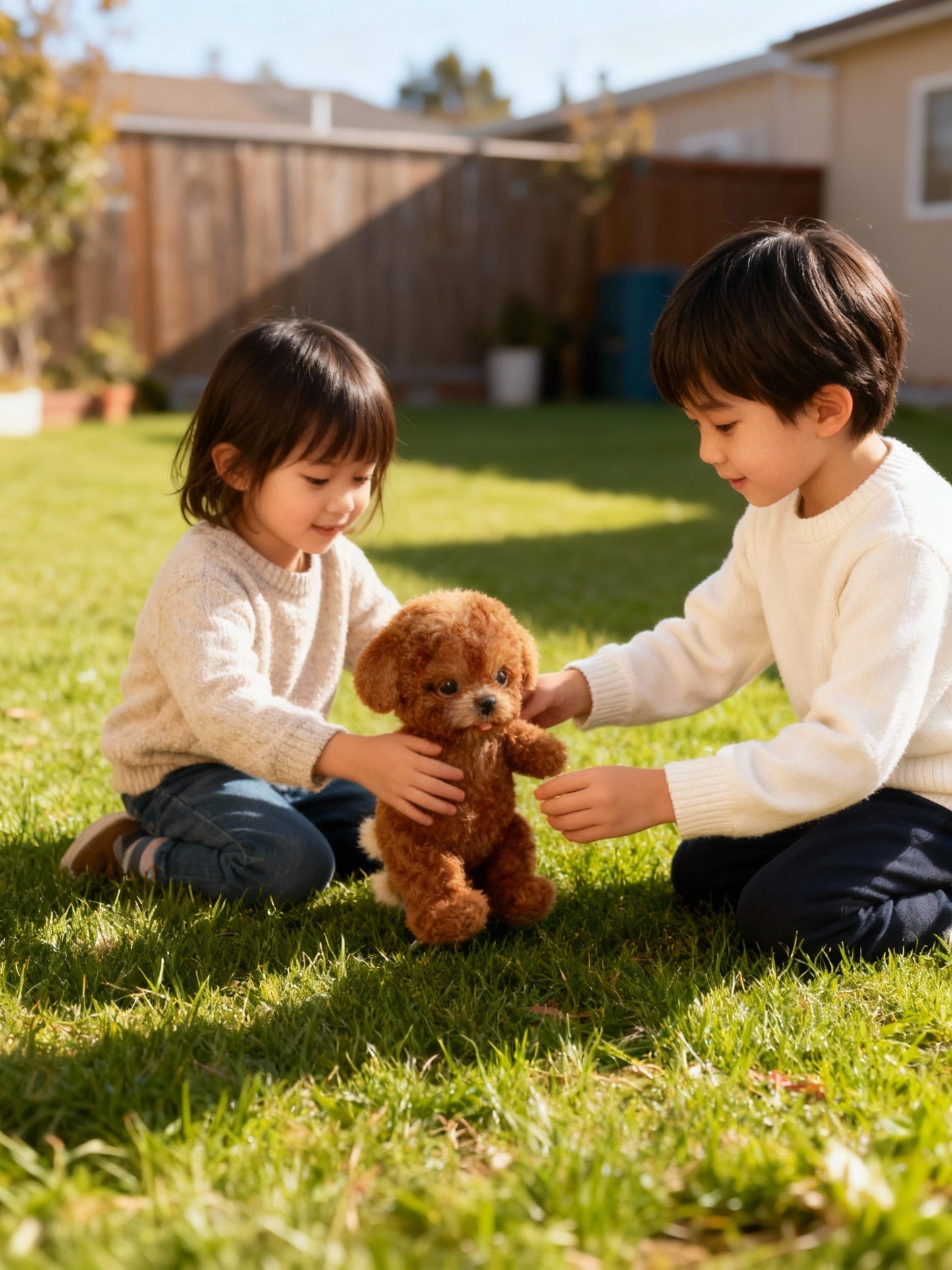 Charming Interactive Plush Puppy for Endless Fun