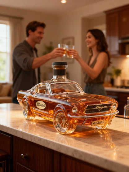 Mustang Shaped Whiskey Decanter – BowLift Design