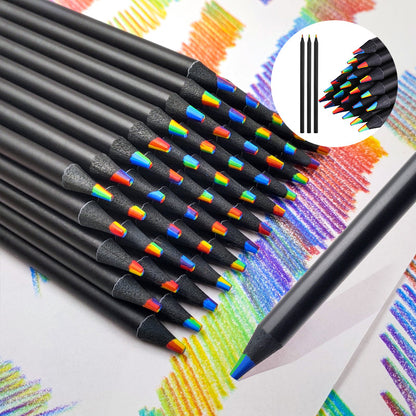 Whimsical Color Splash Pencils for Vibrant Creations