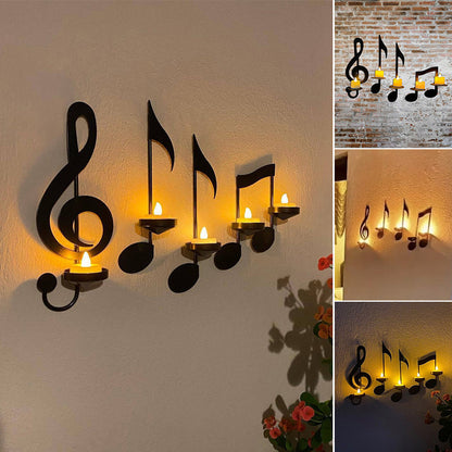 Melody Glow Wall Candle Holder
