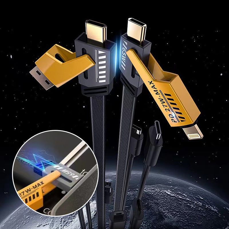 All-in-One 65W Rapid Charge Cable for Every Device