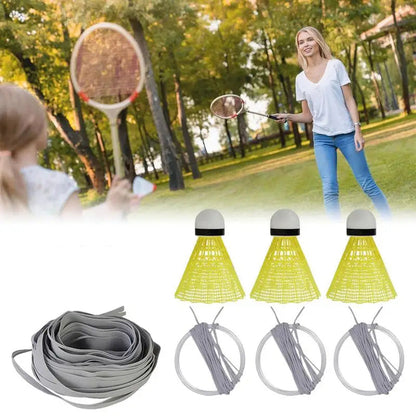 Rebound Badminton Trainer for Solo Practice
