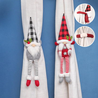 Festive Curtain Clips - Whimsical Holiday Decor
