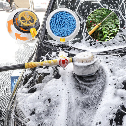 Revolutionary 360° Car Cleaning Brush with Extension Handle