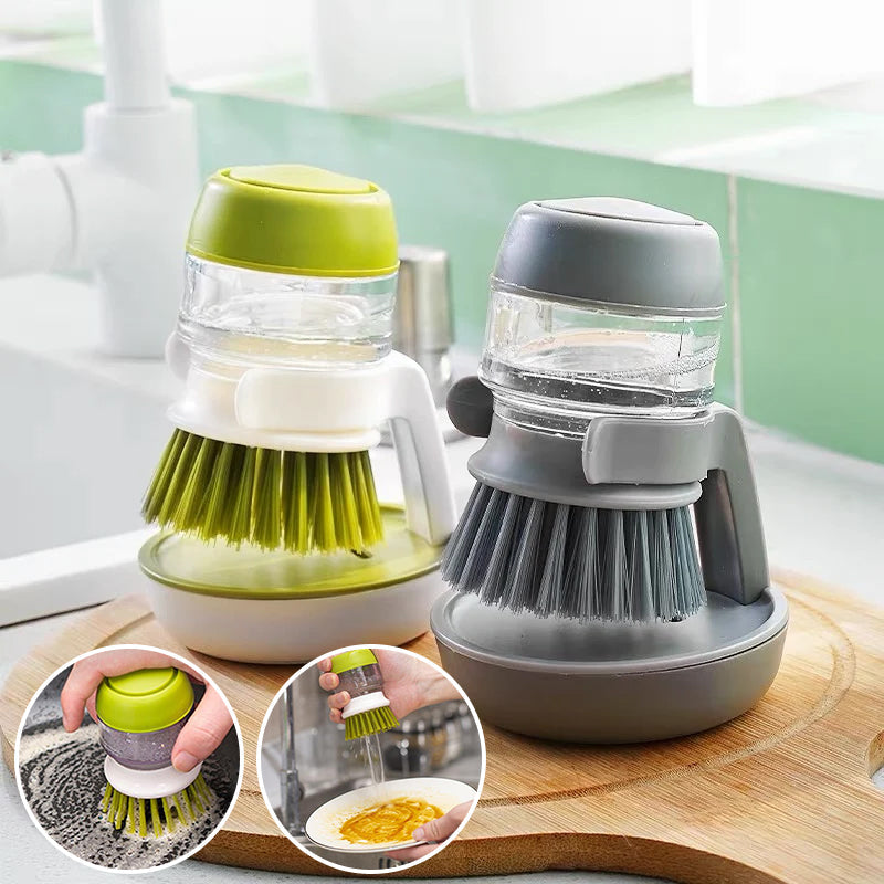 3-in-1 Smart Dish Cleaning Brush Set