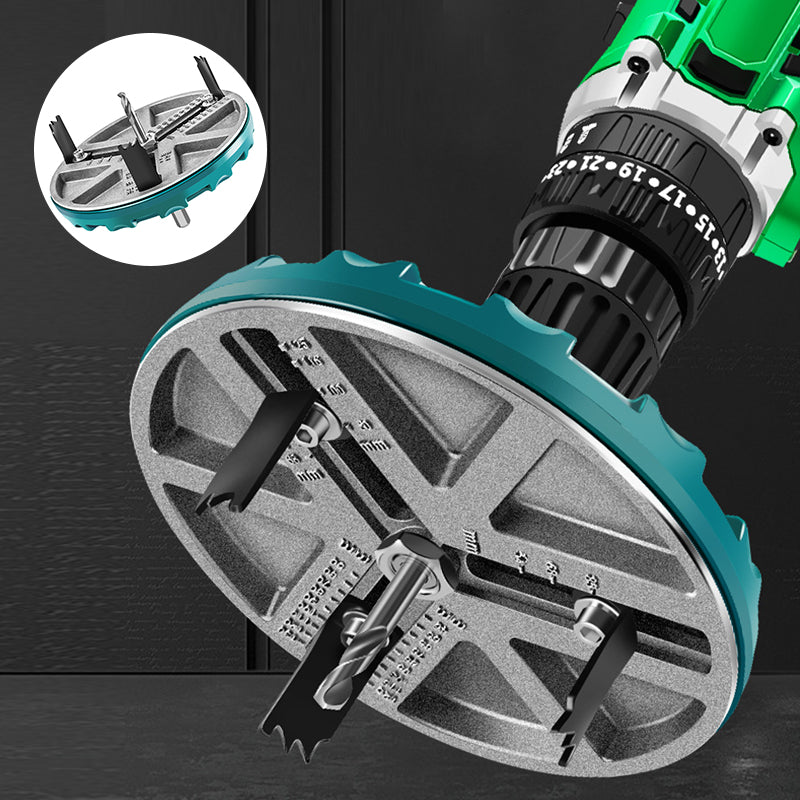 Adjustable Hole Cutter for Accurate Woodworking - MultiCut