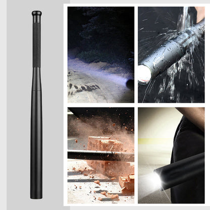 LED Flashlight with Baseball Bat Design