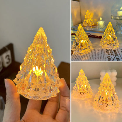 Charming LED Crystal Tree Night Light