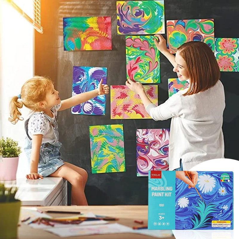 Water Marbling Paint Set - Color Magic [Last Day Discount]
