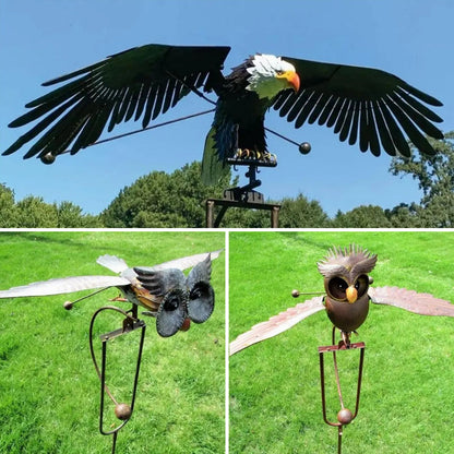 Bird Patio Decoration - Garden Art for Outdoor Spaces