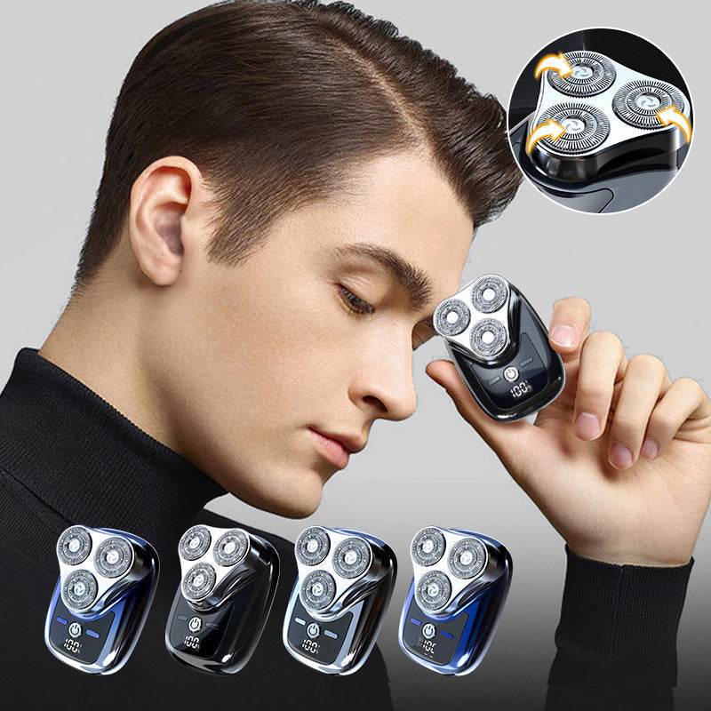 3-in-1 Rechargeable Men's Shaver with Flexible Heads