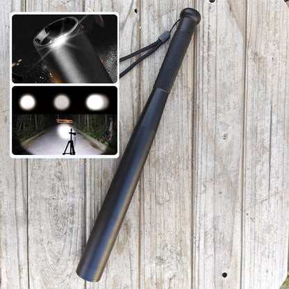 LED Flashlight with Baseball Bat Design