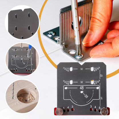 Locator for 35 mm Hinge Punch